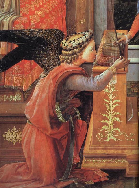 Fra Filippo Lippi Details of The Annunciation